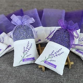30pcs Clear Purses Gauze Bags Drawers for Clothes Lavender Sachet Bags Scents Sachet Packets Lavender Purse Car Purple Small Mesh Dressing Table Bride