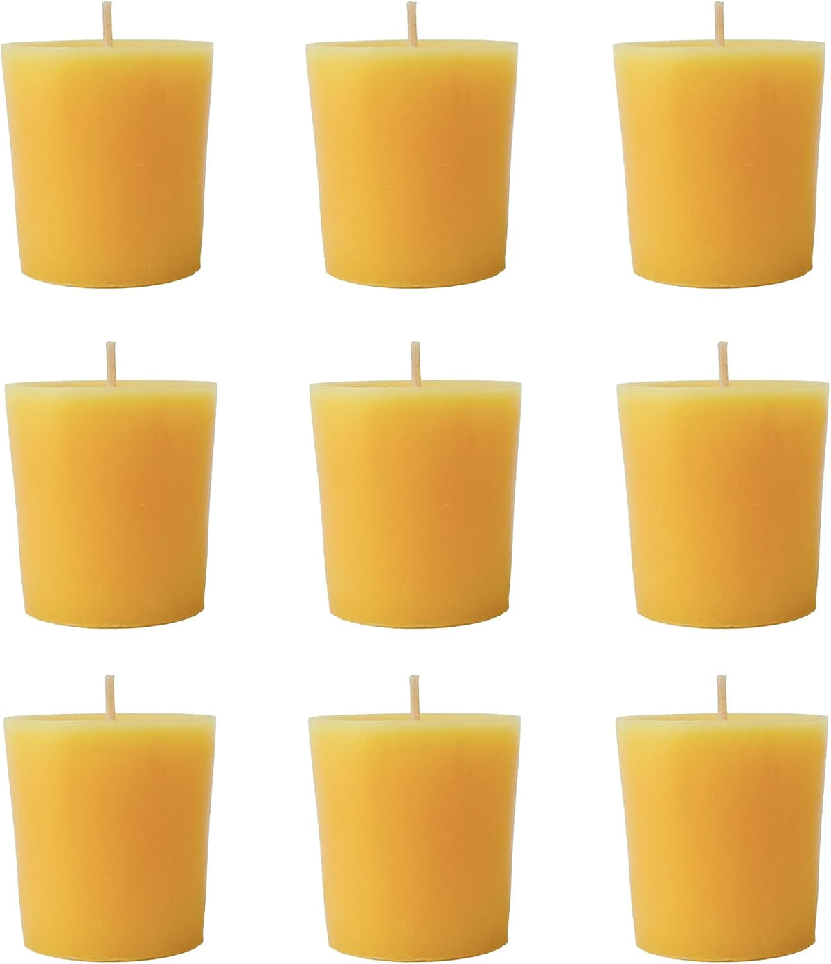 CW Studio Vanilla Scented Votive Candles, Pastel Green Colors, Set of 9pcs, Relaxation, Gift, Upto 12 Hour Burn, Aromatherapy