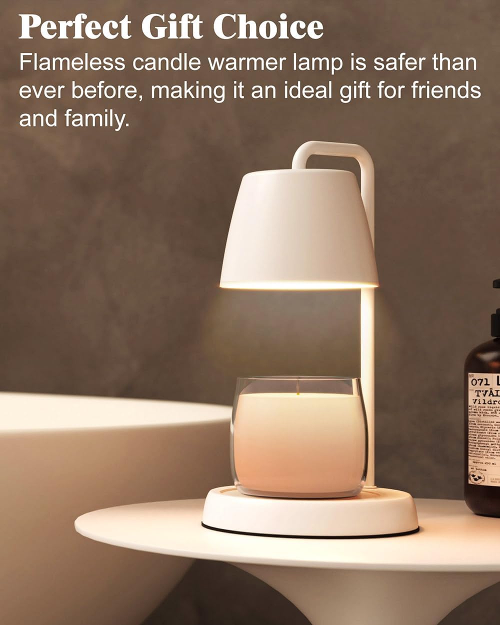 White Candle Warmer Lamp