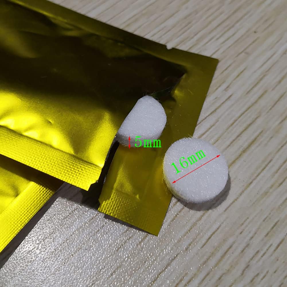 GSHLLO 20 Pcs Unscented Aromatherapy Pads Essential Oil Perfume Diffuser Pads Aroma Oil Refill Pads Car Air Freshener Felt Pads for Home Car