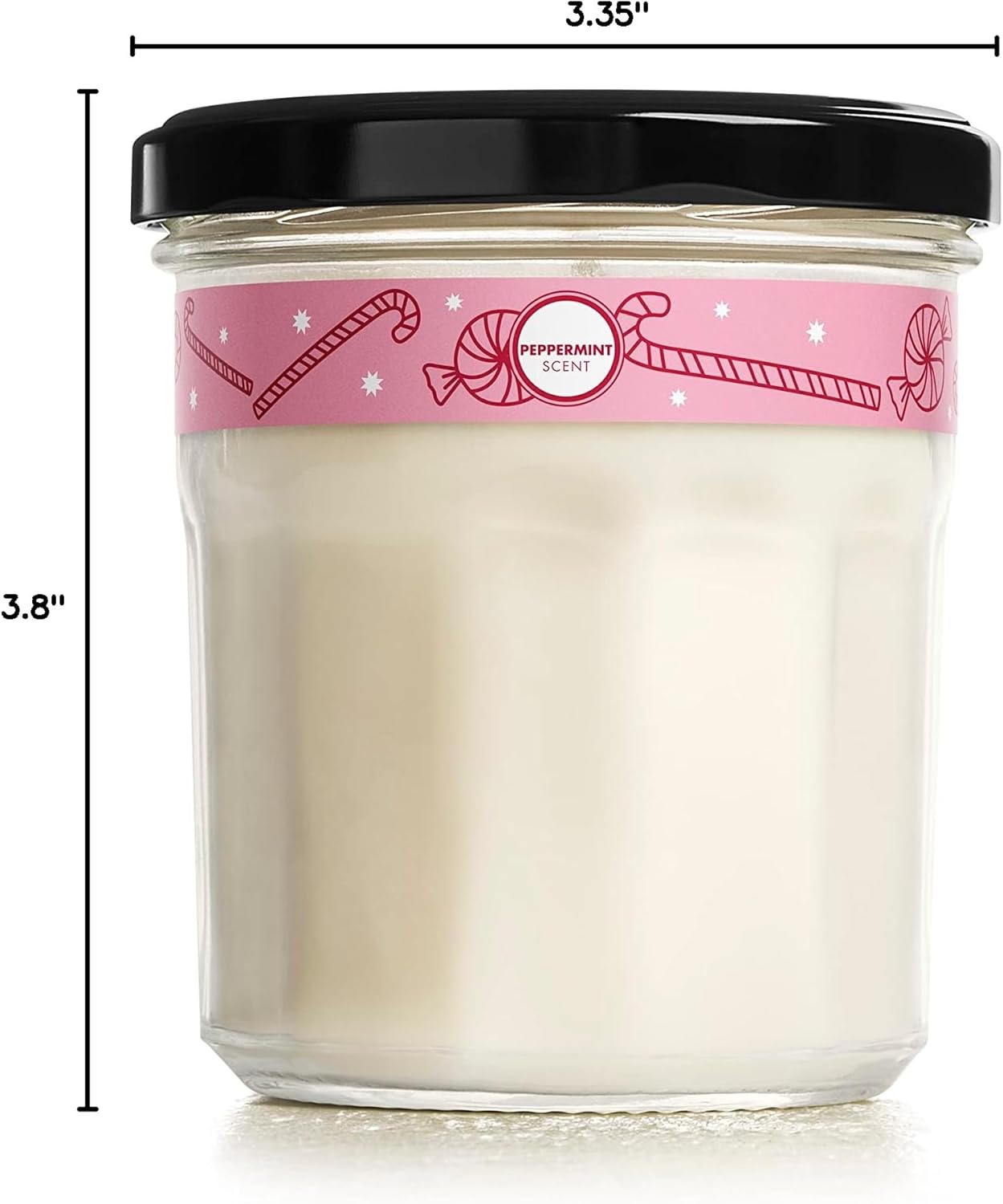 Mrs Meyer's Candle Peppermint with Sleeve (7.2 Oz, Pack - 1)