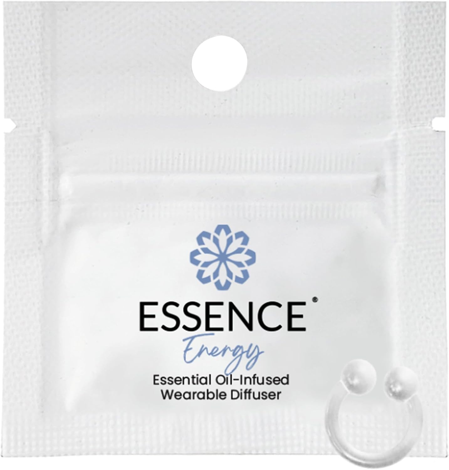 Essence Wearable Aromatherapy Nasal Diffuser – Energy Blend Essential Oil Nose Ring – Personal Scent Clip for Travel, Work & Everyday Use – Made in USA