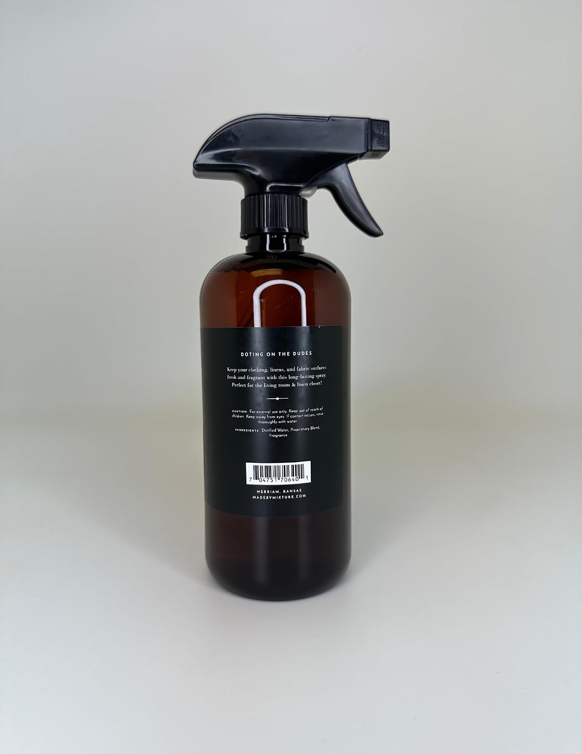 Mixture Man No. 68 Cobalt Linen Spray – Crisp, Masculine Fabric & Room Freshener with Clean Notes, 16 oz