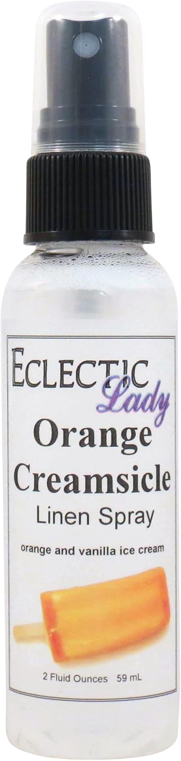 Orange Creamsicle Linen Spray (Double Strength), 2 oz, For Bed & Pillow