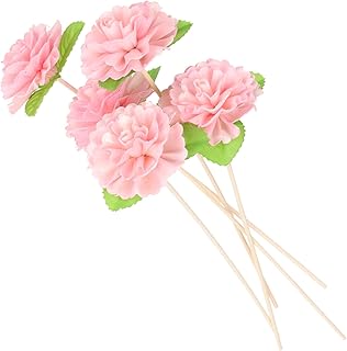 Aromatherapy Diffuser Reed Flowers Decorative Rattan Sticks for Home and Office Scented Oil Diffuser Refill 10 Inch Aromatic Flower Sticks Set