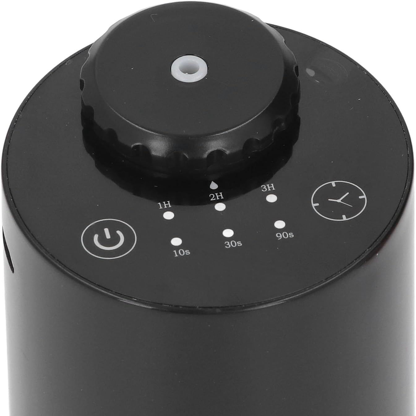 Waterless Scent Diffuser, Automatic Quiet Aromatherapy Machine, Black - Adjustable Timer, Advanced Fragrance Technology, Ideal for Bedroom and Office (Black)