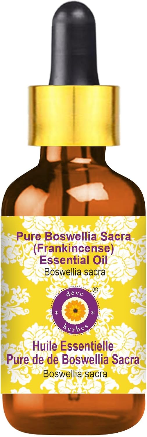 dève herbes Boswellia Sacra (Frankincense) Essential Oil (Boswellia Sacra) with Glass Dropper