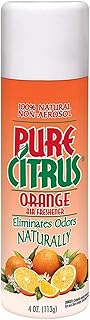 Pure Citrus Spray 4 Oz. Air Freshener, Orange (Pack of 6)