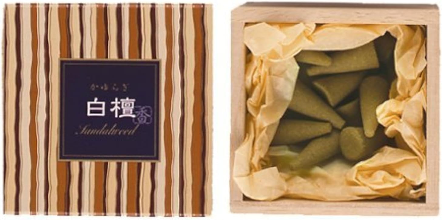 nippon kodo Kayuragi - Sandalwood 12 Cones, Japanese Quality Incense