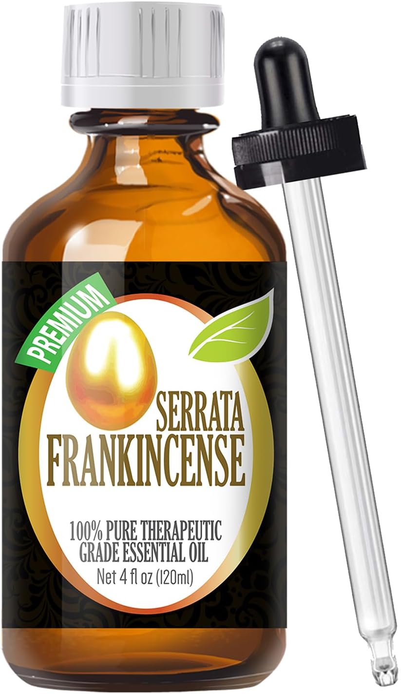 Healing Solutions 120ml Oils - Frankincense Essential Oil - 4 Fluid Ounces