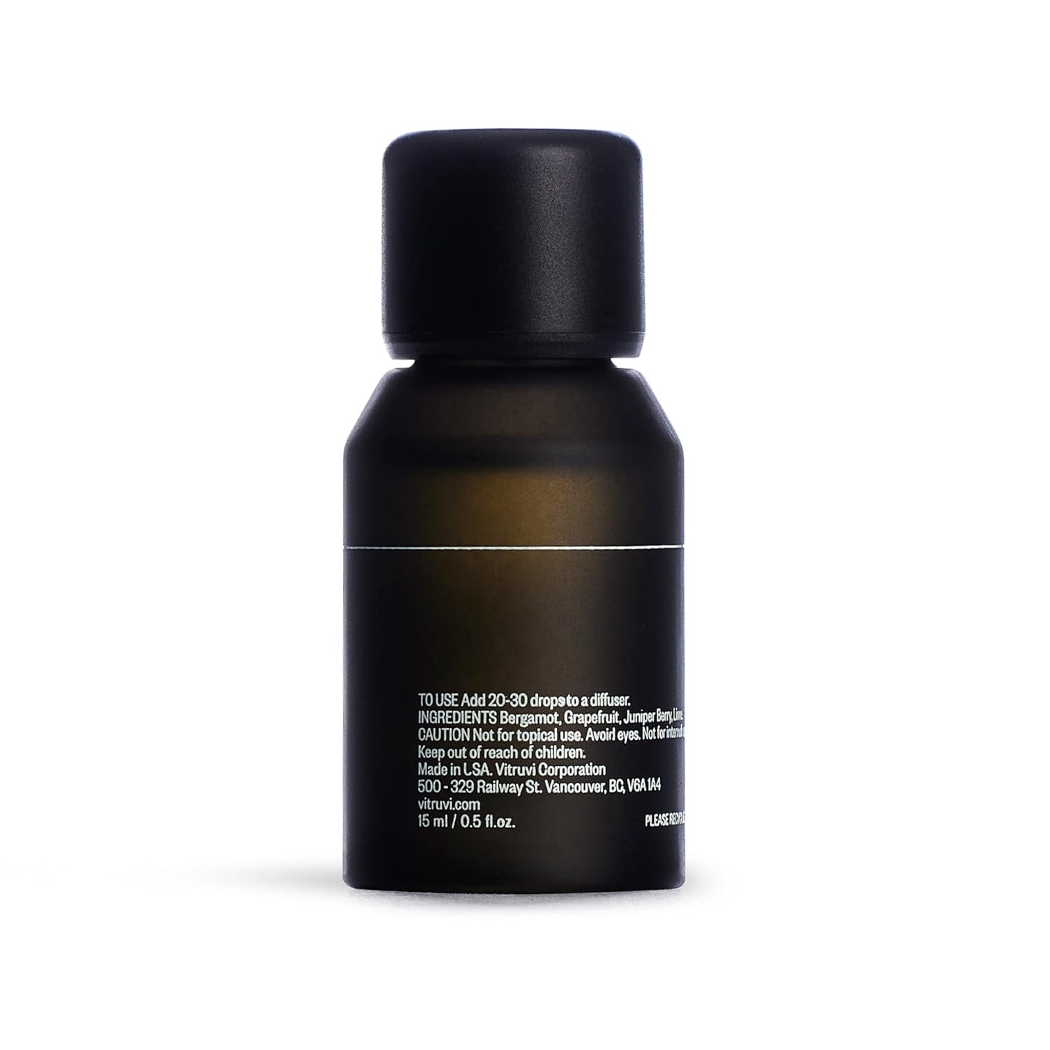 Vitruvi Boost, Fresh Essential Oil Blend, 100% Pure Juniper, Lime, Grapefruit and Bergamot oil (0.5 fl.oz)