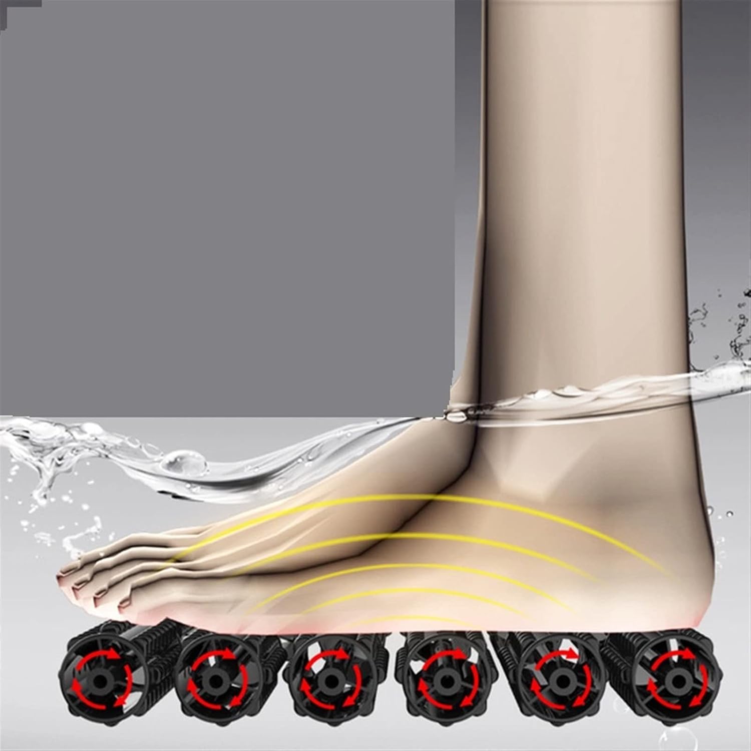 Foot Baths Electric Foot Spa Bath Massager Bub Rolling Vibration Heat Oxygen Bubbles Massage Heated Soak for Relax