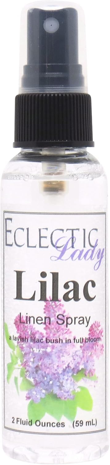 Lilac Linen Spray, 2 oz, For Bed, Fabric & Pillow