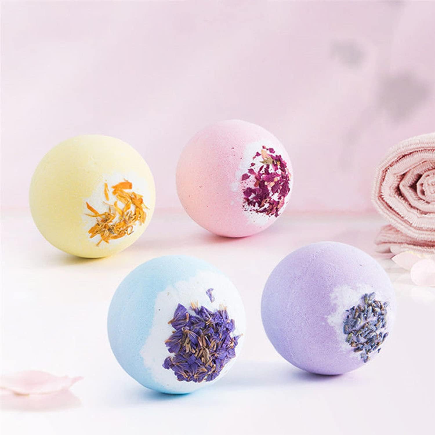 Shower Tablets Aromatherapy Shower Tablets, Aromatherapy Bath Salt Tablets to Control Oil and Exfoliate and Moisturise The Skin Shower Vapor Tablets Shower Steamers for Sinus Relief
