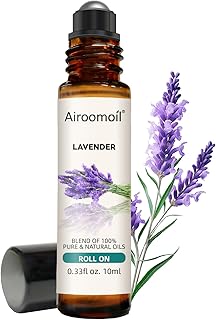 Lavender Essential Oil Roll‑On 10mL – Pre‑diluted Ready‑to‑Use, Portable Travel Size, Gentle Herbal‑Floral Scent for Daily Comfort, Meditation, Yoga, On‑the‑Go Aromatherapy – Female Gift