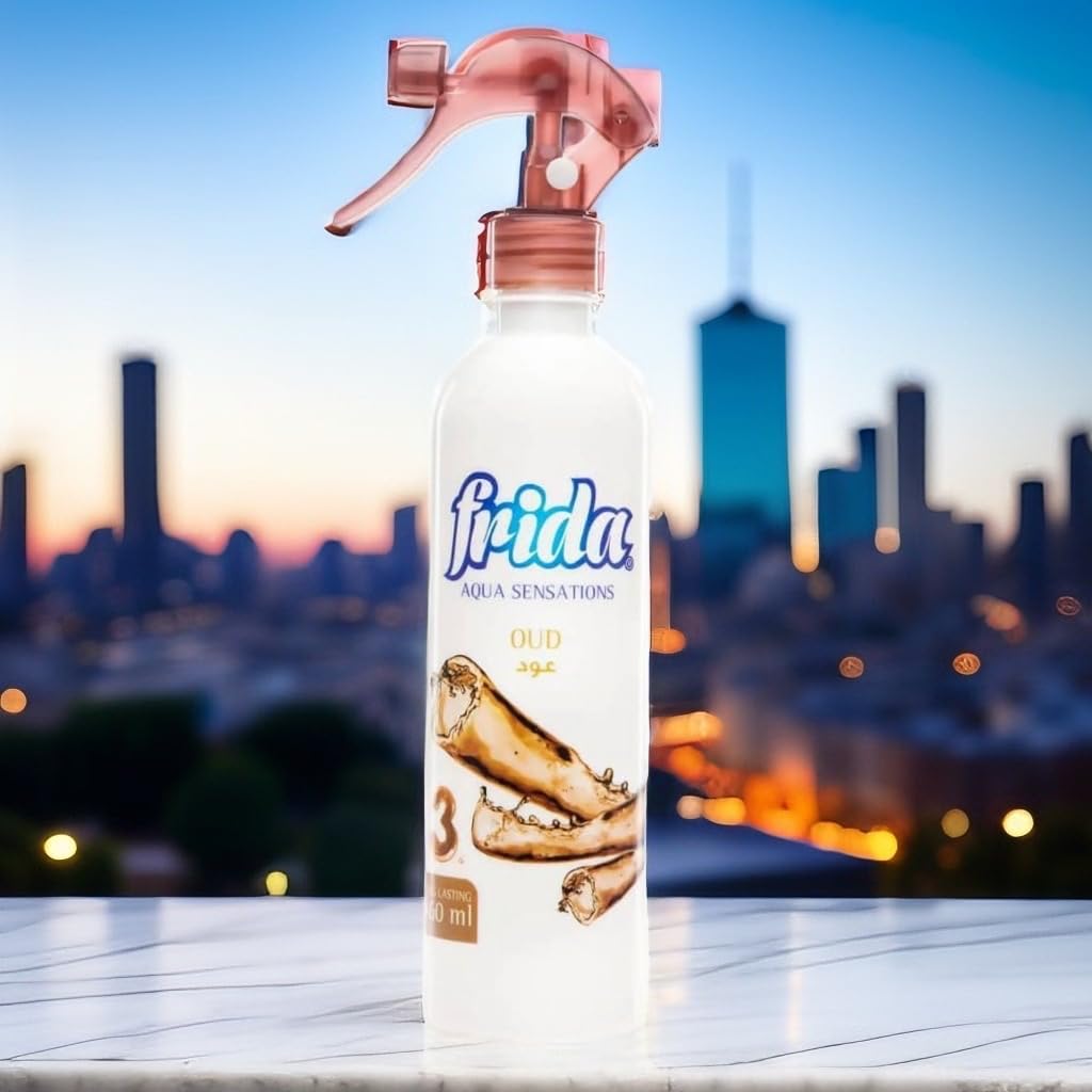 Air Freshener Spray – Oud Scent, Long-Lasting Room & Fabric Freshener, 16.2 oz Bottle – Odor Eliminator for Home, Office, and Car (OUD)