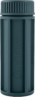 Coghlan's Waterproof Match Box - Durable Outdoor Camping Gear, Essential Survival Kit Accessory, Screw-Top Lid, Compact and Portable Fire Starter Tool for Backpacking, Hiking, Emergency Preparedness