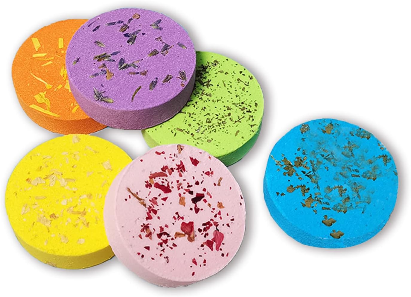 Shower Tablets Aromatherapy Shower Tablets, Aromatherapy Bath Salt Tablets to Control Oil and Exfoliate and Moisturise The Skin Shower Vapor Tablets Shower Steamers for Sinus Relief