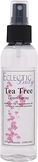 Tea Tree Essential Oil Linen Spray, 8 oz, for Bed, Fabric & Pillow