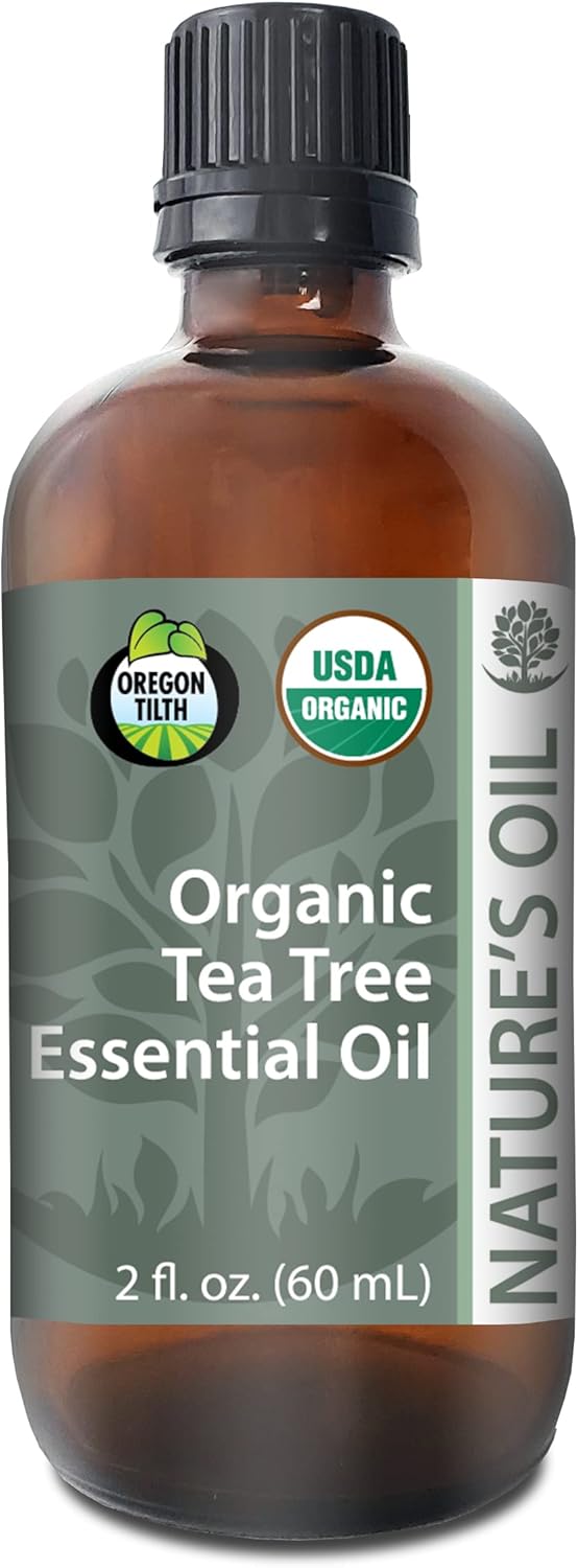 Best Tea Tree Essential Oil Pure Certified Organic Therapeutic Grade 60ml