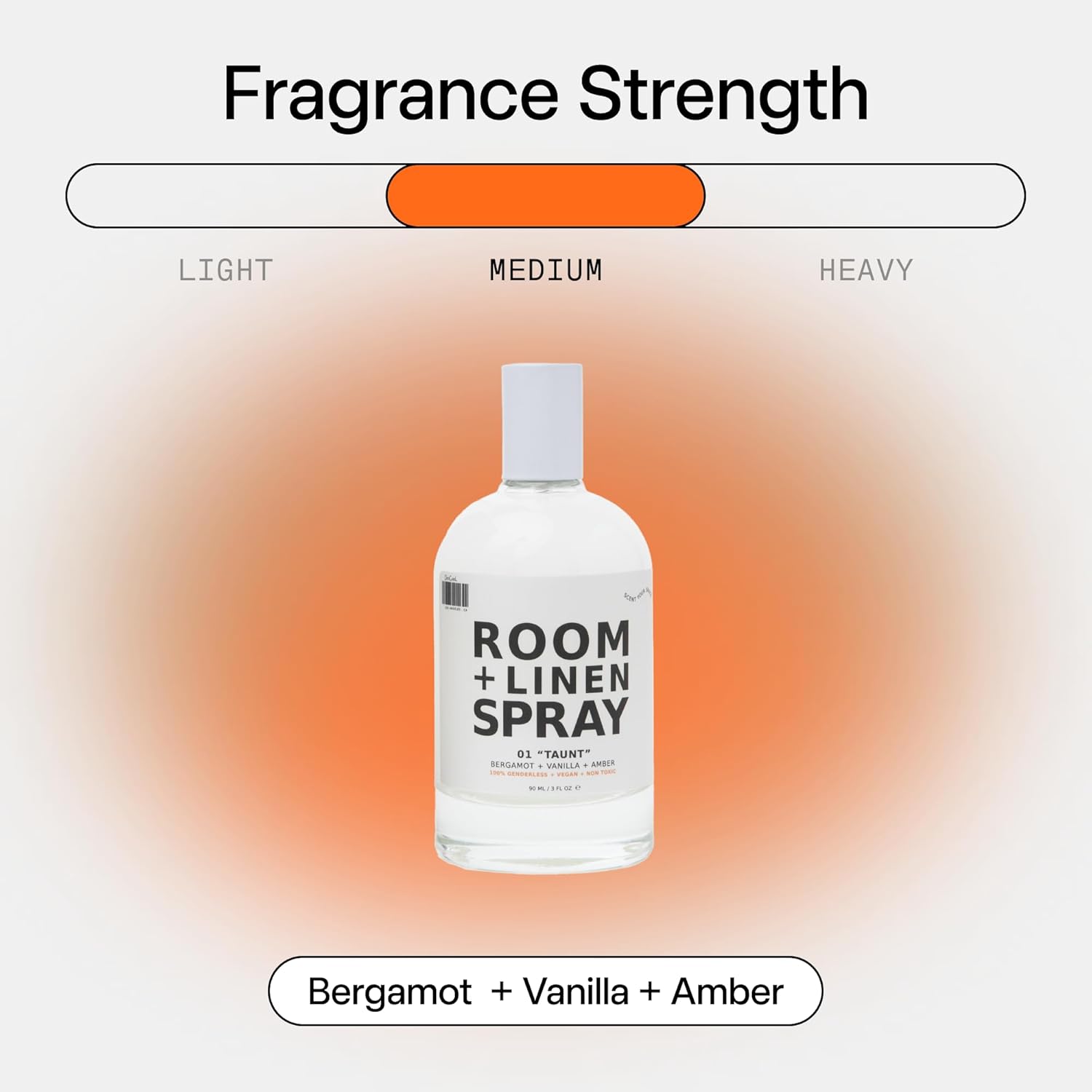 DedCool Room + Linen Spray in 01 Taunt | Natural Fabric & Linen Spray | Non-Toxic, Essential Oil Infused | Freshens Home, Bedding, Couch, Closet & Bath | 3 fl oz