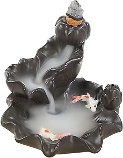 Ceramics Lotus Flower Incense Burner, Aromatherapy, Home Decor