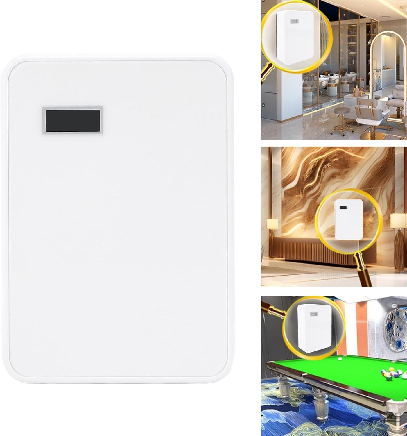 Smart Scent Air Machine, 1500 Sq. Ft Wall Aromatherapy Diffuser, Waterless Essential Oil Diffuser with Cold, Diffuser for Home, Hotel, Spa, Office, (US