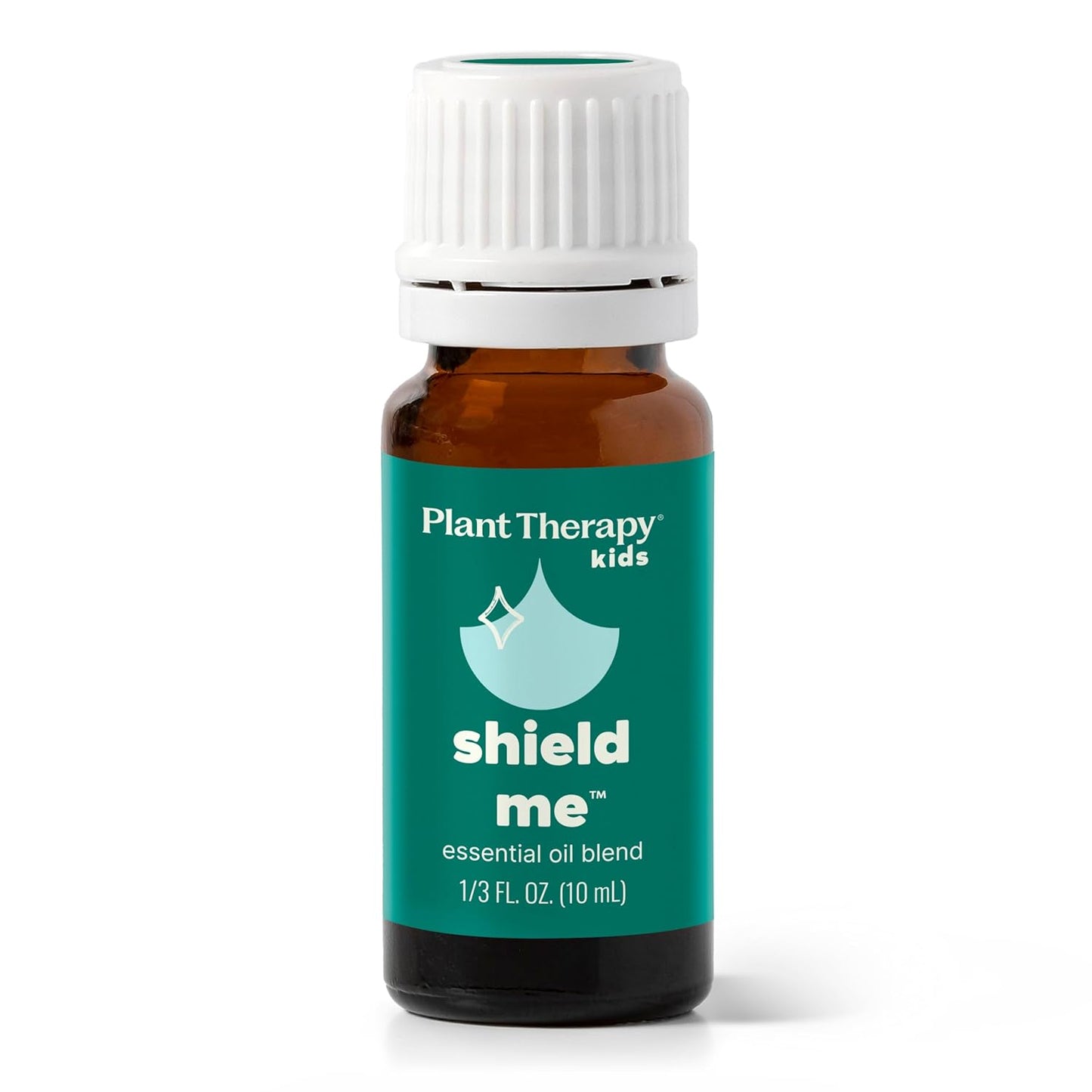 Plant Therapy Kids Shield Me Essential Oil Blend 10 mL (1/3 oz), Made with 100% Pure Essential Oils, Great for Outdoor Annoyances