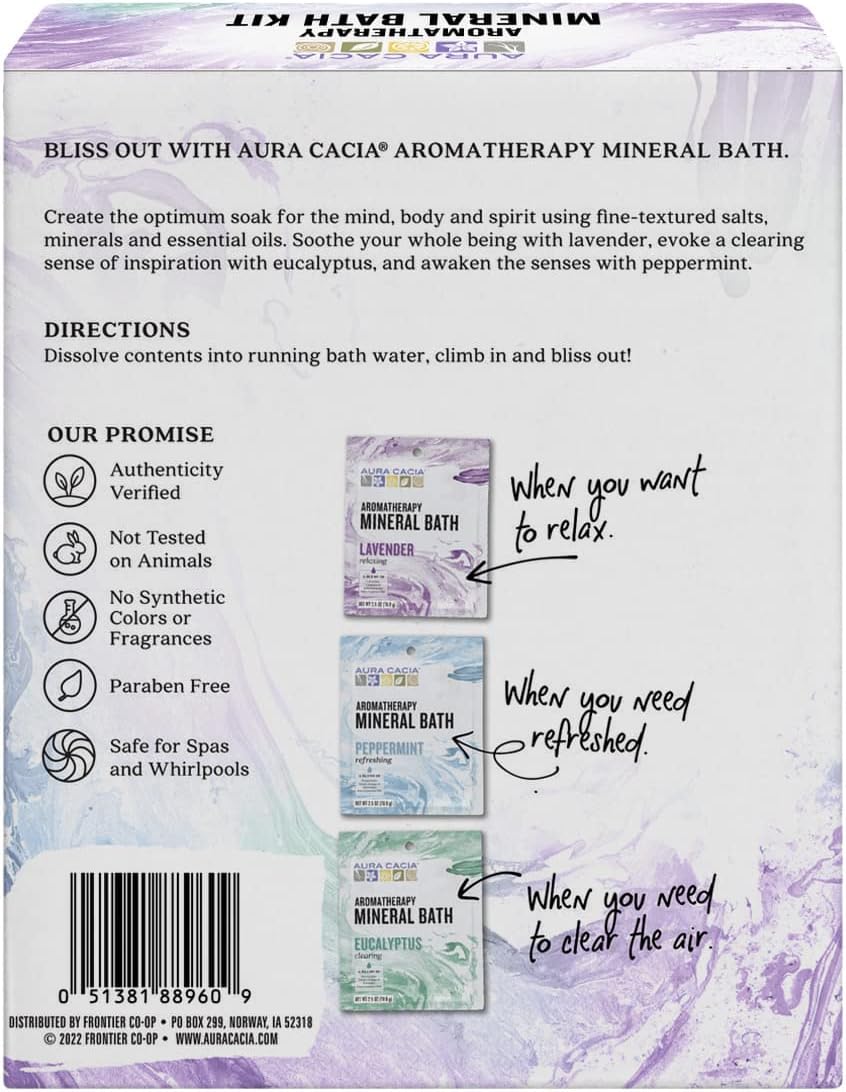Aura Cacia Mineral Bath Kit