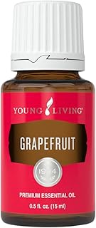 Young Living Grapefruit Essential Oil 15 ml | Uplifting Citrus Aroma for Diffuser, Aromatherapy & DIY Projects | Bright, Refreshing Grapefruit Oil | Vegan, Kosher, Gluten-Free | Photosensitive