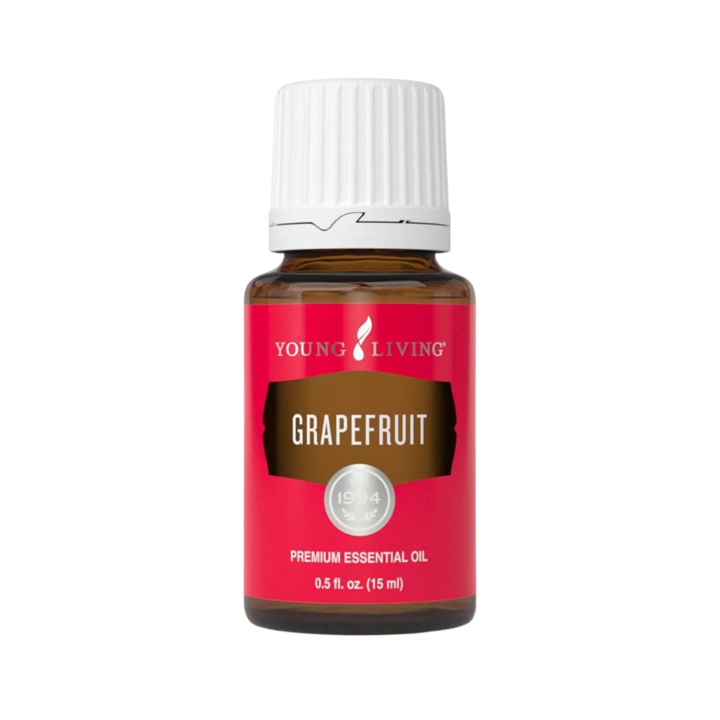 Young Living Grapefruit Essential Oil 15 ml | Uplifting Citrus Aroma for Diffuser, Aromatherapy & DIY Projects | Bright, Refreshing Grapefruit Oil | Vegan, Kosher, Gluten-Free | Photosensitive