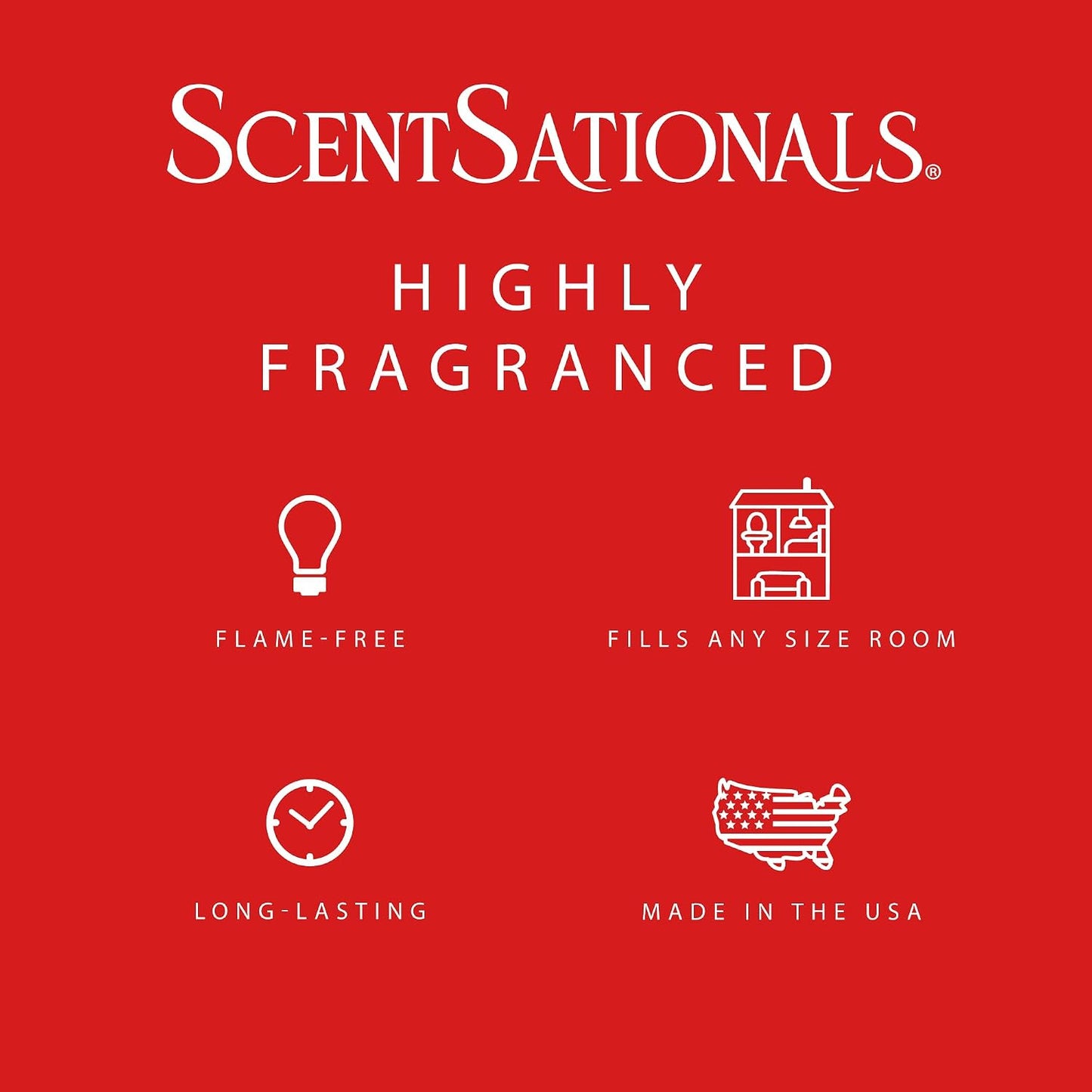 Scentsationals Cherry Pops Scented Wax Melts - Cherry, Crisp Apple, & Vanilla, 10oz (24 Cubes)