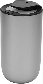 Waterless Essential Oil Diffuser, 15ml Waterless Diffuser for Essential Oil Nebulizer, Portable Aromatherapy Air Scent Diffuser for Home Car Room Office (Ti Silver)