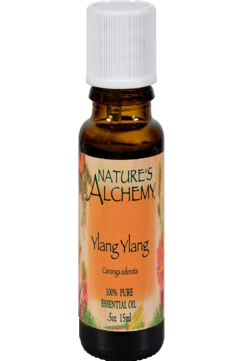 NATURE'S ALCHEMY Pure Essential Oil Ylang Ylang 0.5 OZ
