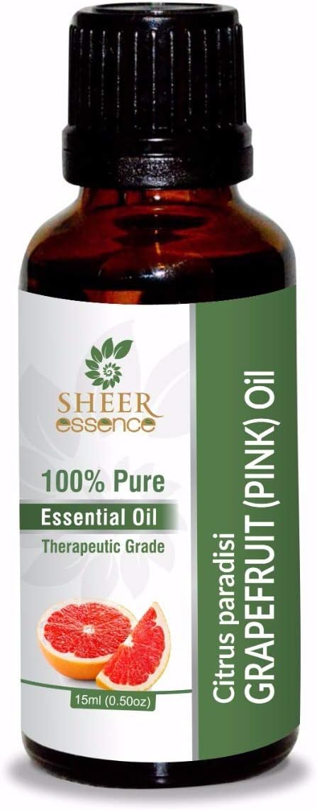 Grapefruit Pink Oil (Citrus Paradisi) Essential Oil 100% Pure Natural Undiluted Uncut Therapeutic Grade Oil 3.38 FL.OZ