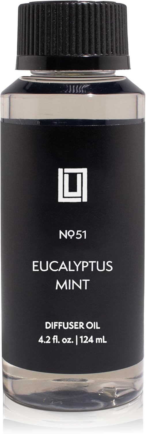 Aroma by Lulu - Eucalyptus Spearmint - Luxury Fragrance Oil for Waterless Cold Air Diffusers - Aromatherapy Fragrance Oil Blend for The Home or Office