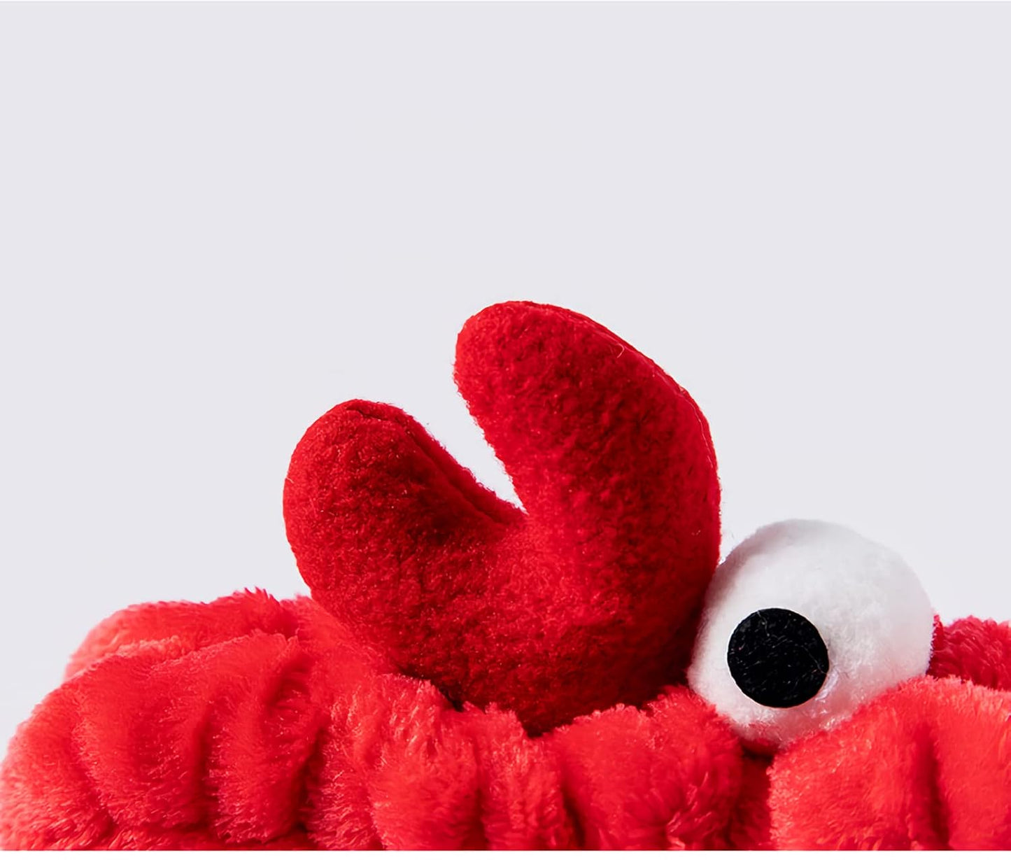 GK-O Creative Face Wash Hair Band Cartoon Crab Headband Womens (Red) | Cute cartoon crab shaped plush face wash hair band with funny eyes soft elastic head band spa makeup wrap for women