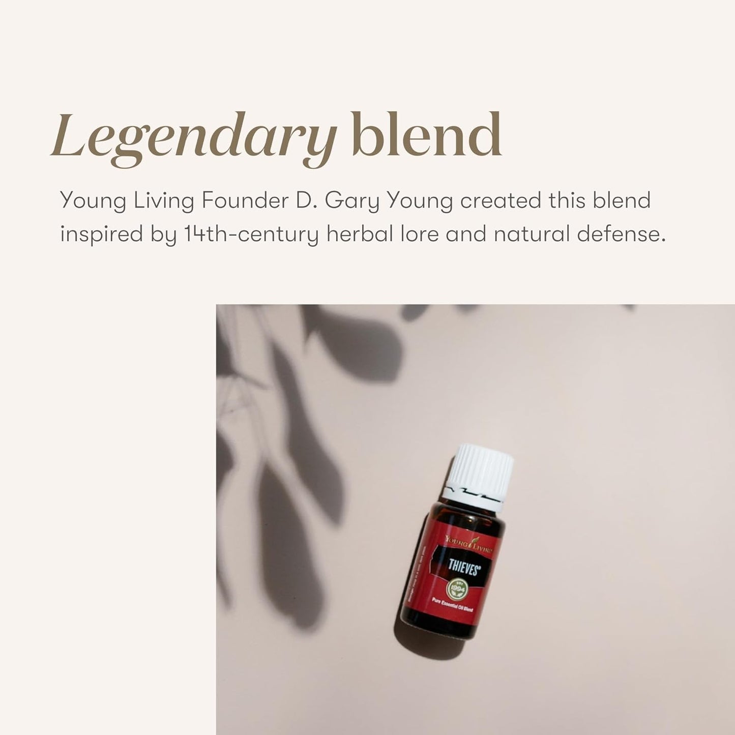 Thieves 5ml Essential Oil by Young Living Essential Oils