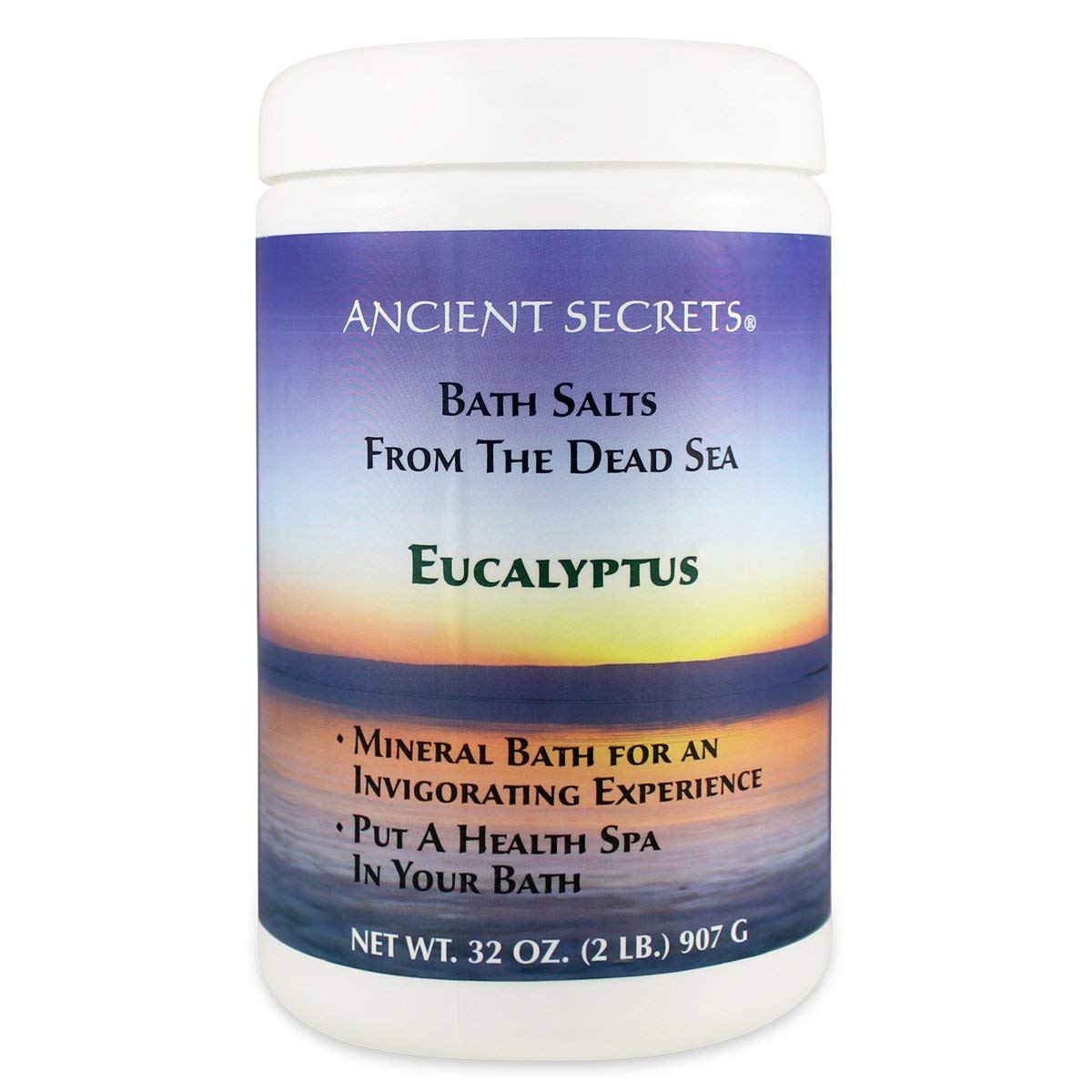 Ancient Secrets Mineral Baths, Aromatherapy Dead Sea, Eucalyptus, 32 oz (2 Lbs) 908 G