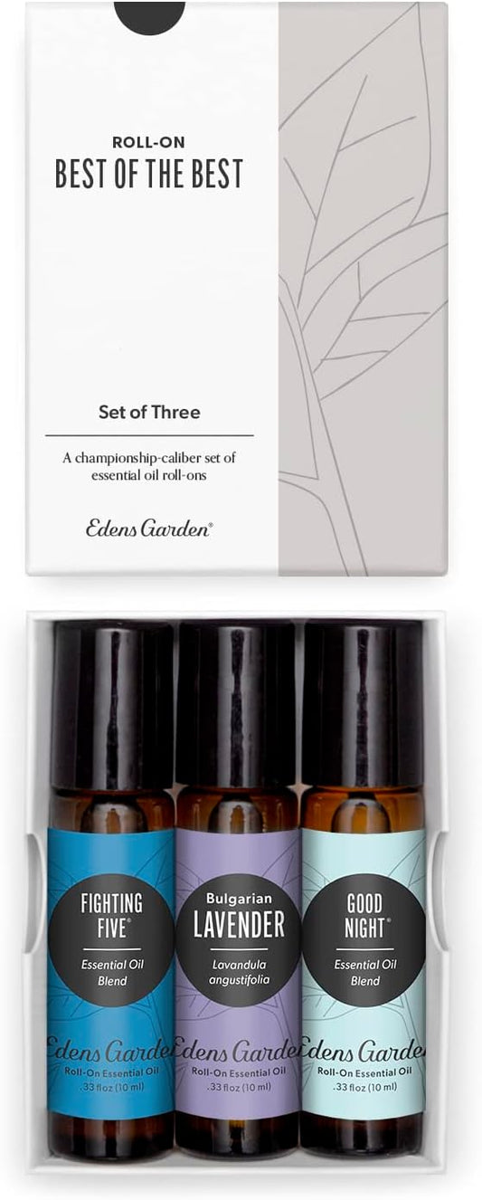 Edens Garden Essential Oils Best of the Best Roll-On 3 Set