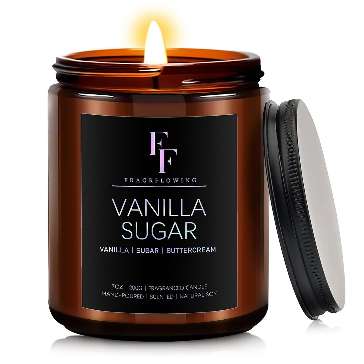 Vanilla Sugar Scented Candles for Home