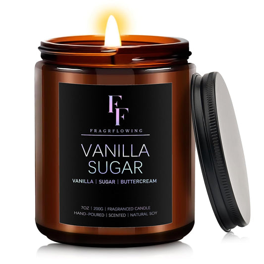 Vanilla Sugar Scented Candles for Home