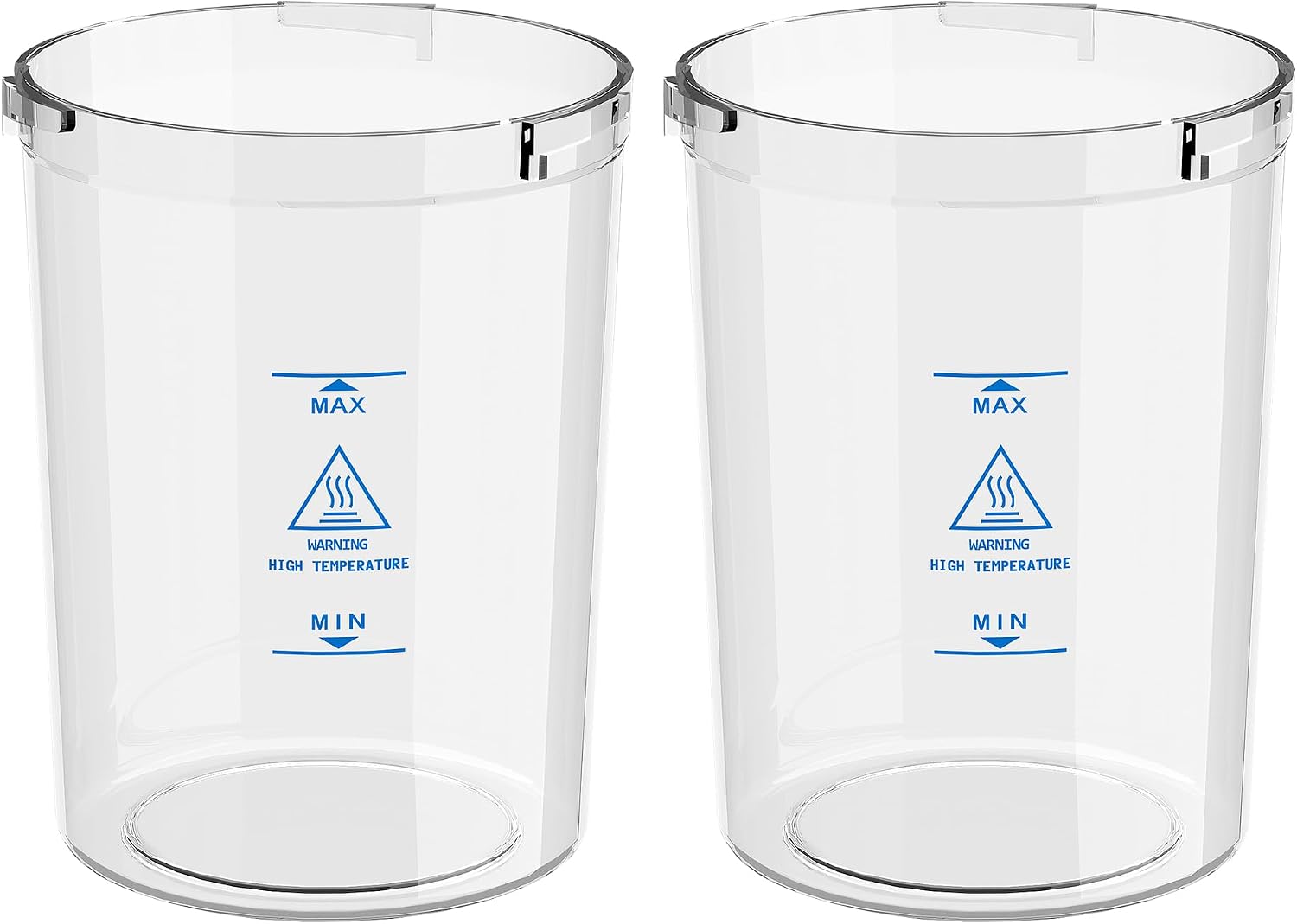 SalonDepot Water Jar for Facial Steamer Universal Plastic Water Cup 2 PCS
