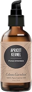 Edens Garden Apricot Kernel Carrier Oil- 100% Pure Premium Cold Pressed, Natural Moisturizer for Face, Skin, Hair, Lips & Nails, Diluting Essential Oils- Antioxidant & Vitamin E Rich 118 ml (4 fl oz)
