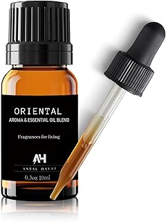 Hotel Diffuser Oil Oriental 10ml – Inspired by One&Only The Palm Dubai – Jasmine, Cedarwood, Musk – Hotel Scent Oil for Diffusers – Aromatherapy Fragrance for Home & Office