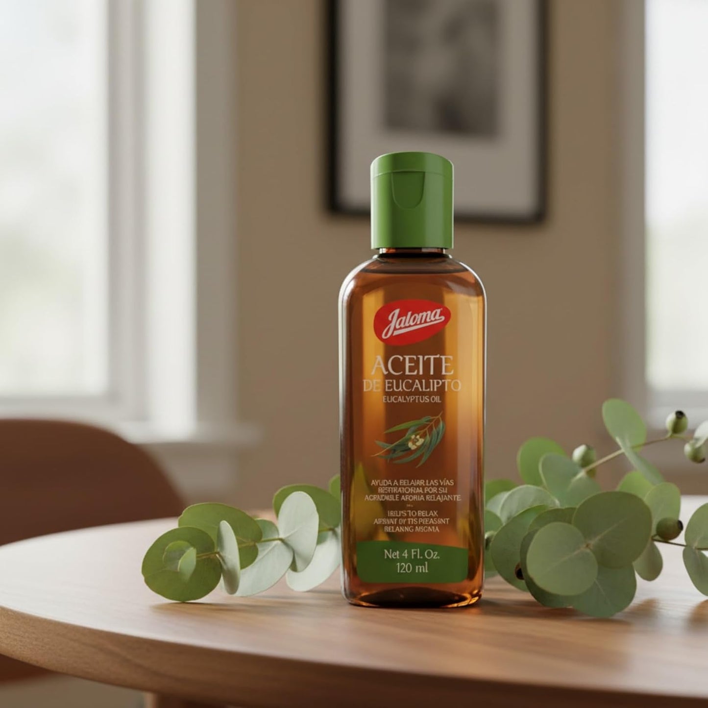 Jaloma Eucalyptus Oil, Moisturizing and Refreshing Skin Care Oil, 4Pack of 4FL Oz Each (Pack of 4)