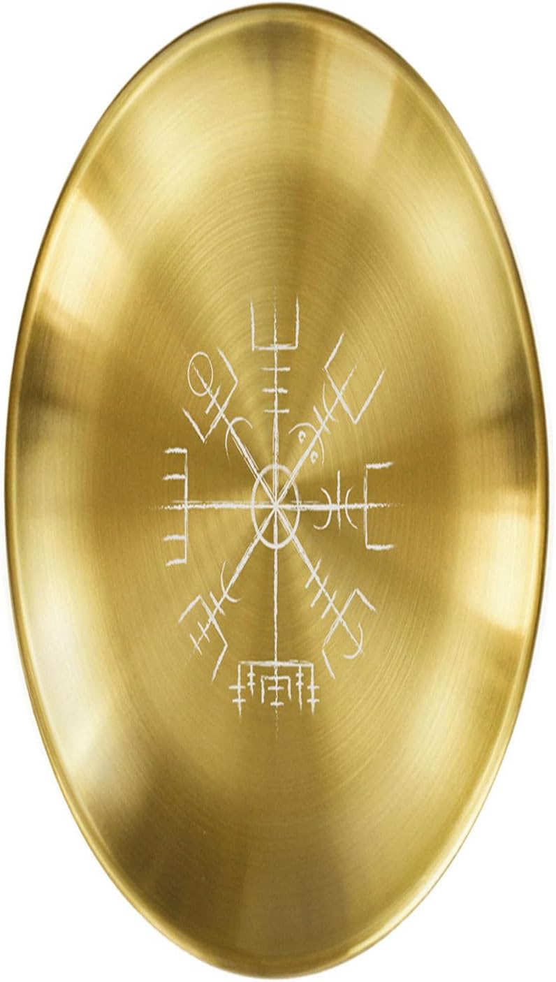 Candlestick Round Plate Pagans Ritual Tray Holder Incenses Burners Home Decoration Jewelry Crystal Storage Tray Jewelry Crystal Storage Trays Organizers