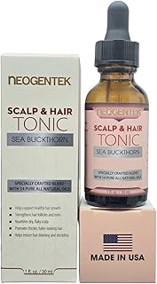 Hair & Scalp Tonic Essential Oil – Made from 14 Botanical Oils for Thicker, Fuller Hair • Root-Strengthening & Scalp-Nourishing Hair Serum • Refreshing Herbal Formula – Made in USA -1 oz