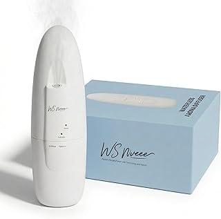 Plug in Smart Waterless Diffuser, Coverage up to 500 SqFt Waterless Essential Oil Diffuser -in Cold Air Aroma Diffuser, Home Scenting for Office & Bedroom, Easy Waterless Diffuser,White,100ml