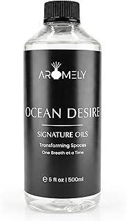 AROMELY Ocean Desire Diffuser Oil Scent | Luxury Home Fragrance Oil for Diffusers | Inspired by The Ritz-Carlton | Signature Scent with Notes of Bergamot, Amber, Musk & Jasmine | 500ml